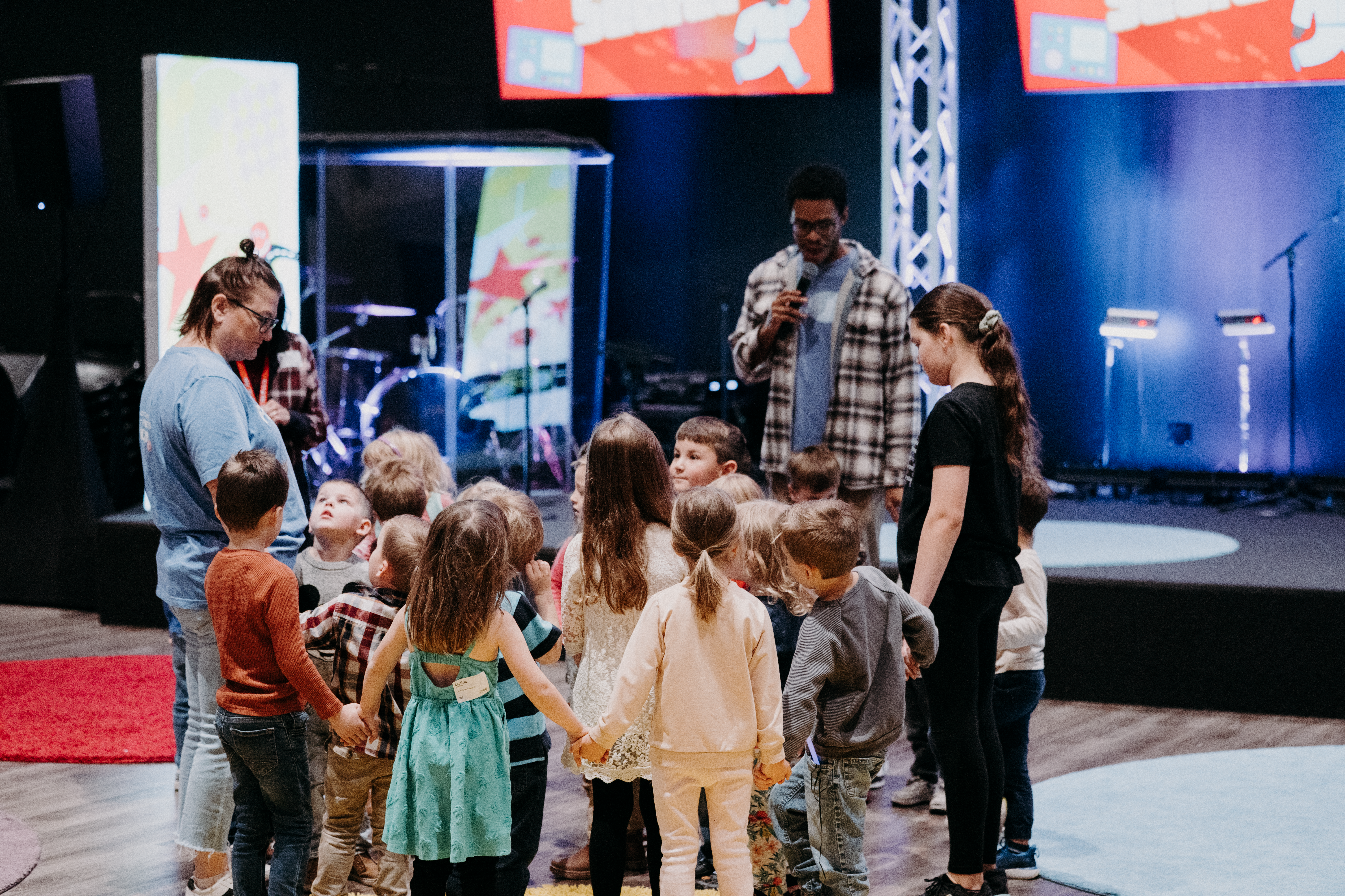 an image of preschool kids at first baptist Bentonville
